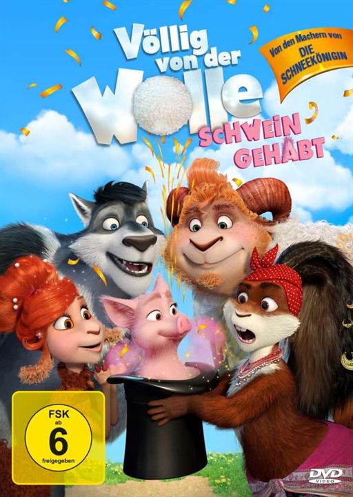 Völlig von der Wolle: Schwein gehabt! : Kinoposter
