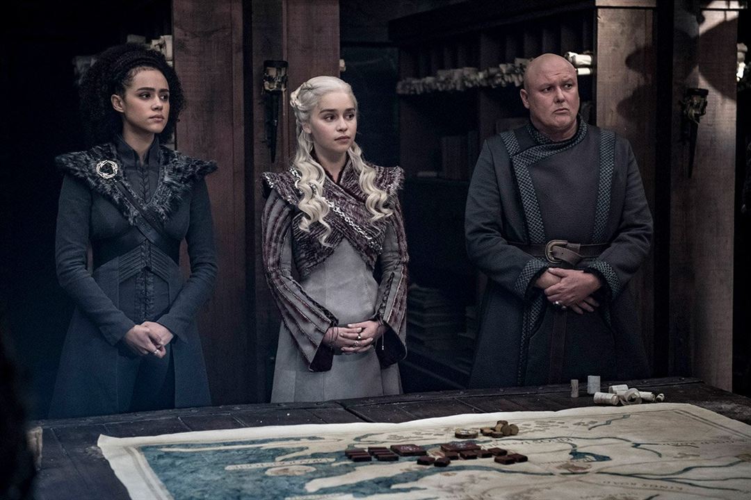 Game Of Thrones : Bild Emilia Clarke, Nathalie Emmanuel, Conleth Hill