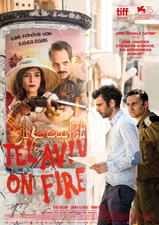 Tel Aviv On Fire : Kinoposter