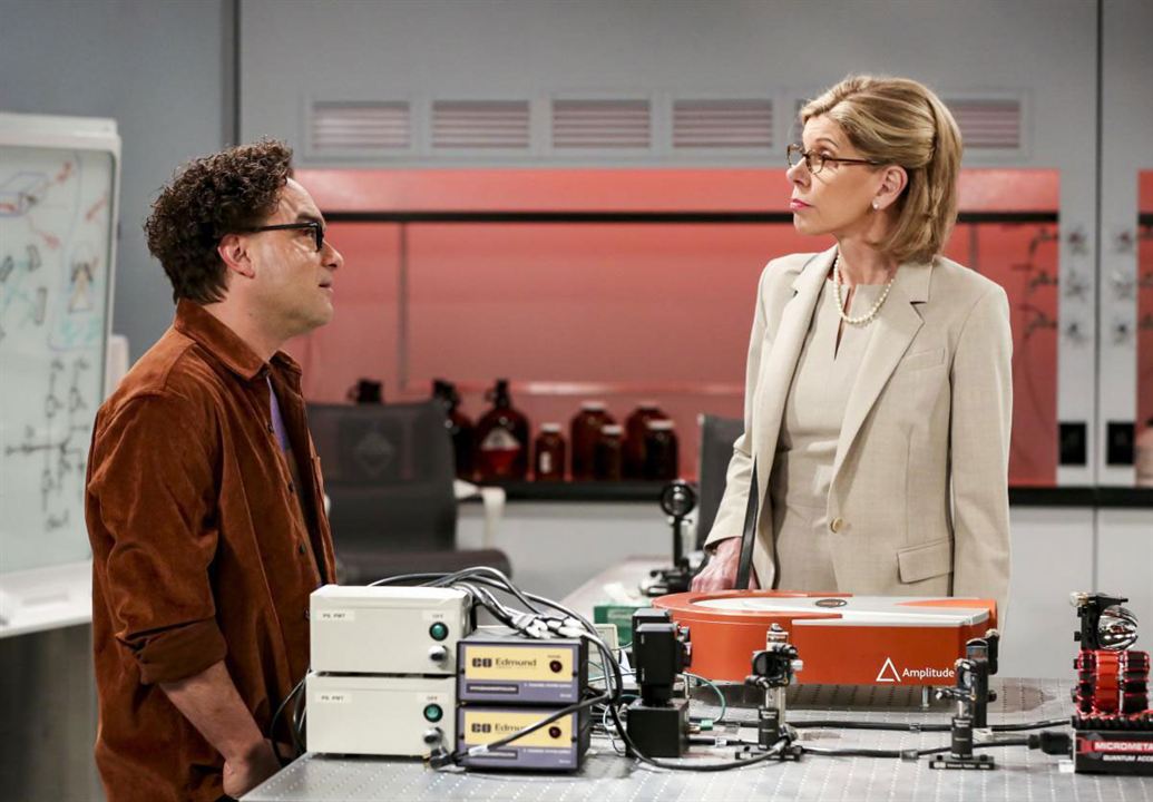 The Big Bang Theory : Bild Christine Baranski, Johnny Galecki