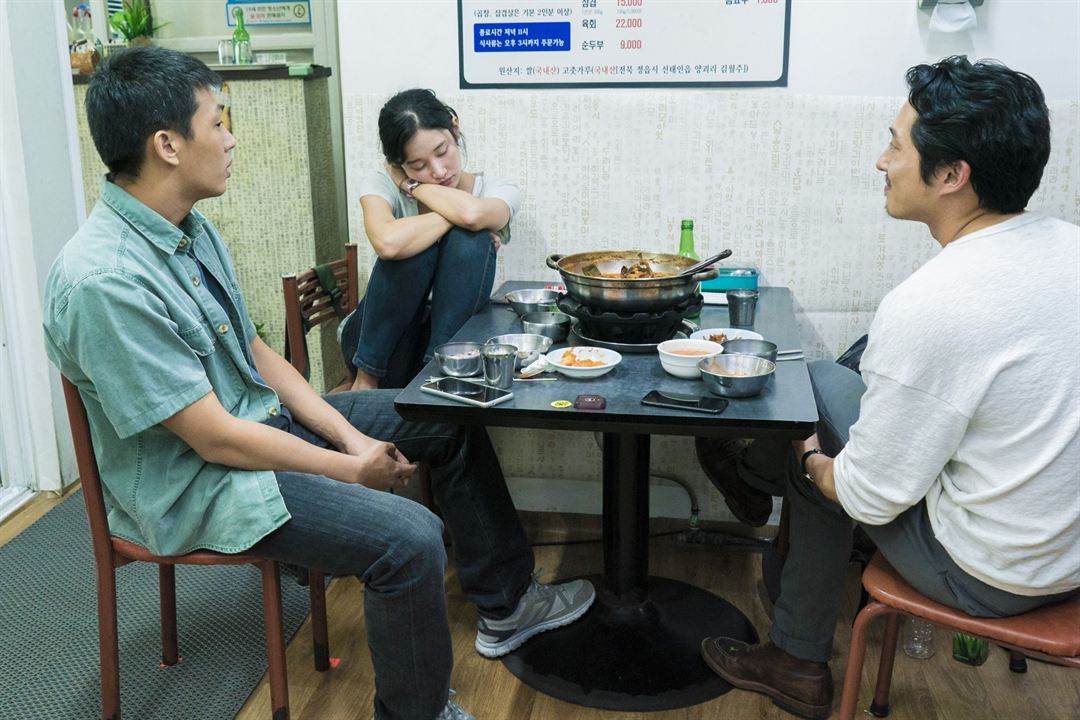 Burning : Bild Steven Yeun, Ah-In Yoo, Jeon Jong-seo