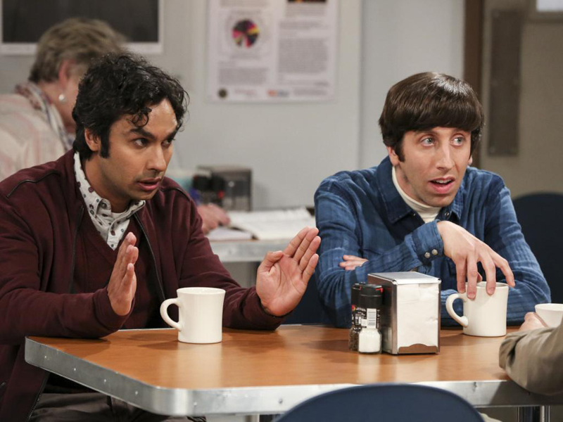The Big Bang Theory : Bild Kunal Nayyar, Simon Helberg