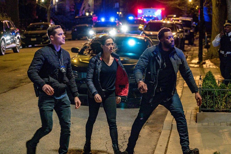 Chicago PD : Bild LaRoyce Hawkins, Jesse Lee Soffer, Marina Squerciati