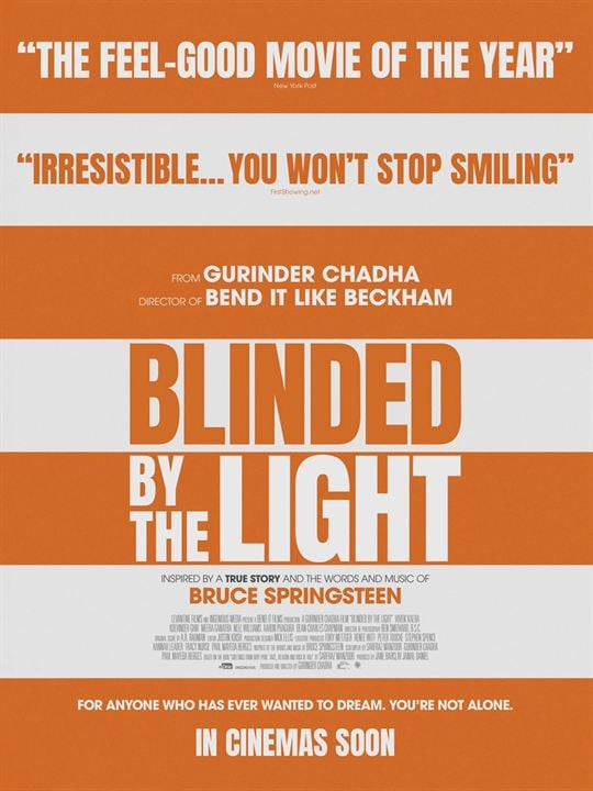 Blinded By The Light : Kinoposter