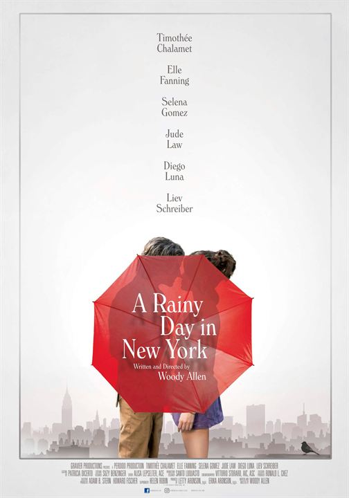 A Rainy Day in New York : Kinoposter