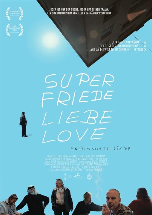 Super Friede Liebe Love : Kinoposter