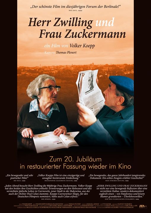 Herr Zwilling und Frau Zuckermann : Kinoposter