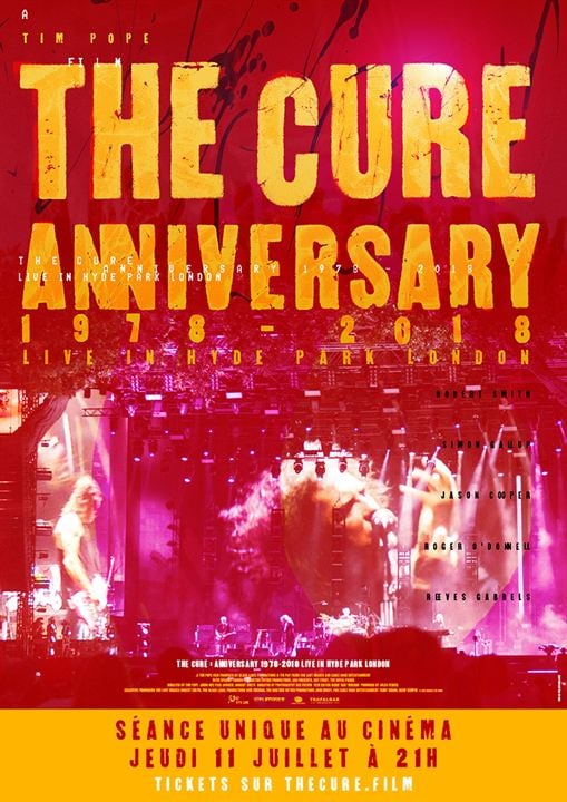 Ciné Music Festival : The Cure Live in Hyde Park - 2018 : Kinoposter