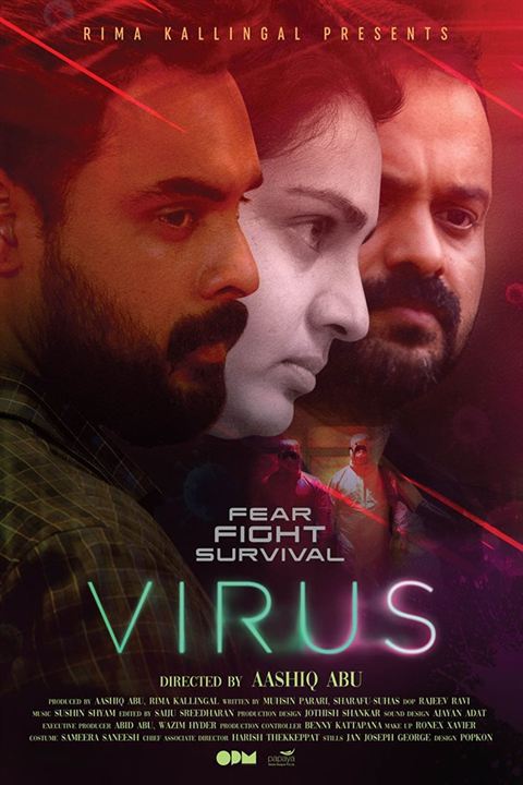 Virus - unsichtbarer Tod : Kinoposter