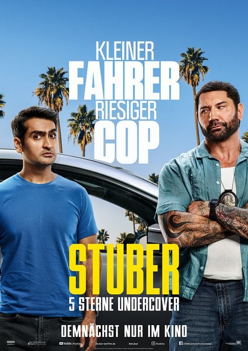 Stuber - 5 Sterne Undercover : Kinoposter