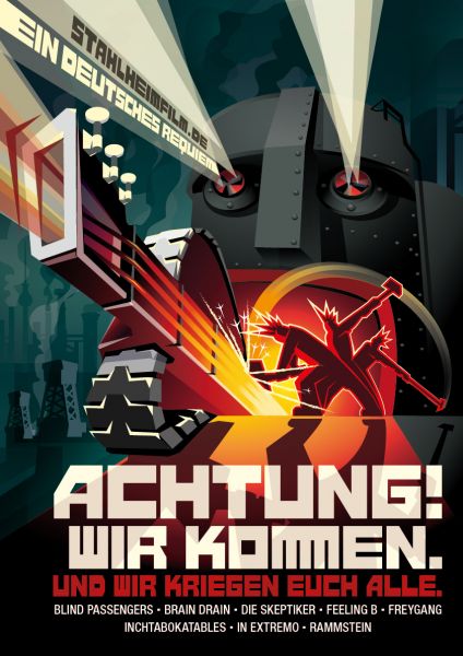 Achtung! Wir kommen. : Kinoposter