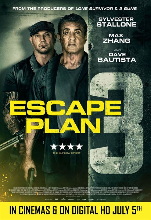 Escape Plan 3: The Extractors : Kinoposter