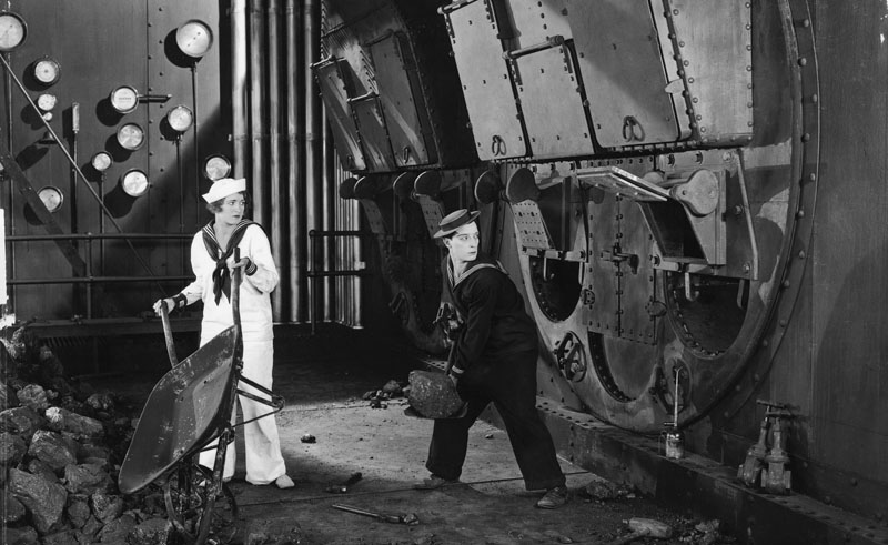 Der Navigator : Bild Buster Keaton, Kathryn McGuire