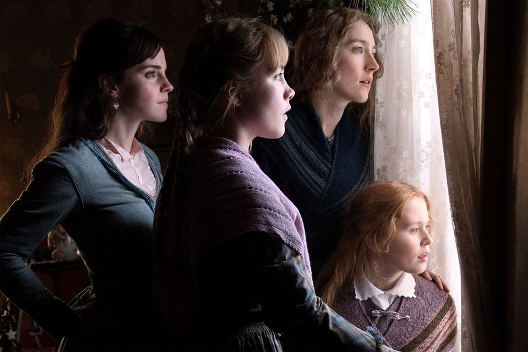 Little Women : Bild Florence Pugh, Saoirse Ronan, Emma Watson, Eliza Scanlen