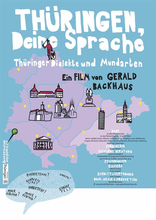 Thüringen, Deine Sprache : Kinoposter