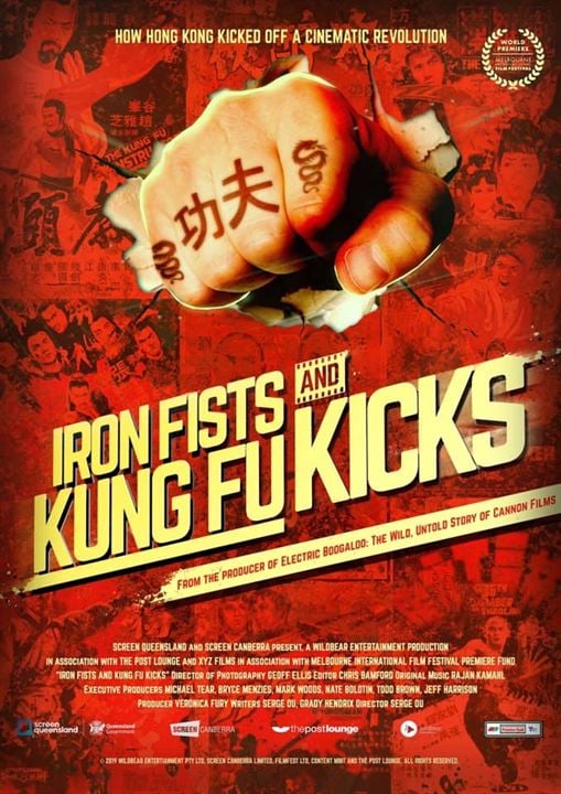 Iron Fists And Kung Fu Kicks : Kinoposter