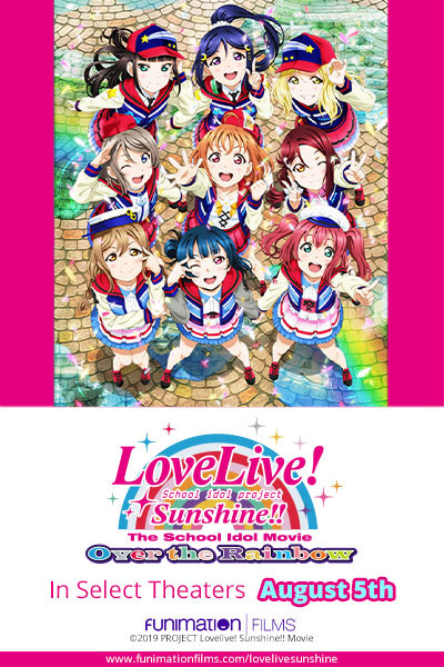 Love Live! Sunshine!! The School Idol Movie Over The Rainbow : Kinoposter