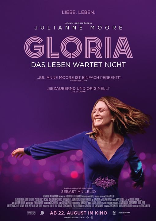 Gloria - Das Leben wartet nicht : Kinoposter