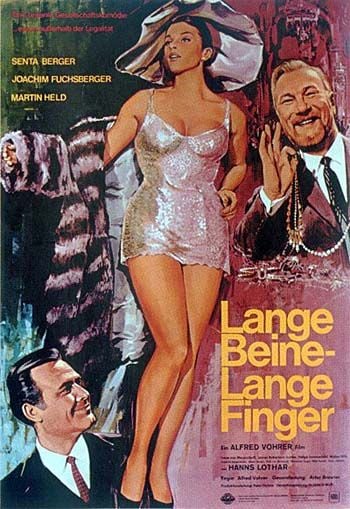 Lange Beine - lange Finger : Kinoposter