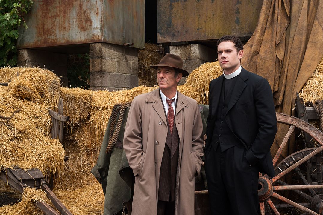 Grantchester : Bild Tom Brittney, Robson Green