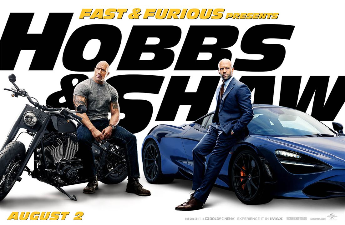 Fast & Furious: Hobbs & Shaw : Kinoposter