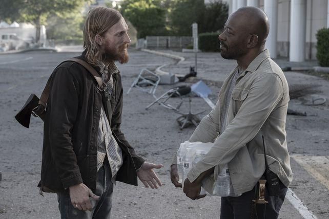 Fear The Walking Dead : Bild Lennie James, Austin Amelio