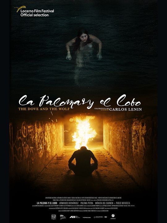 La paloma y el lobo : Kinoposter