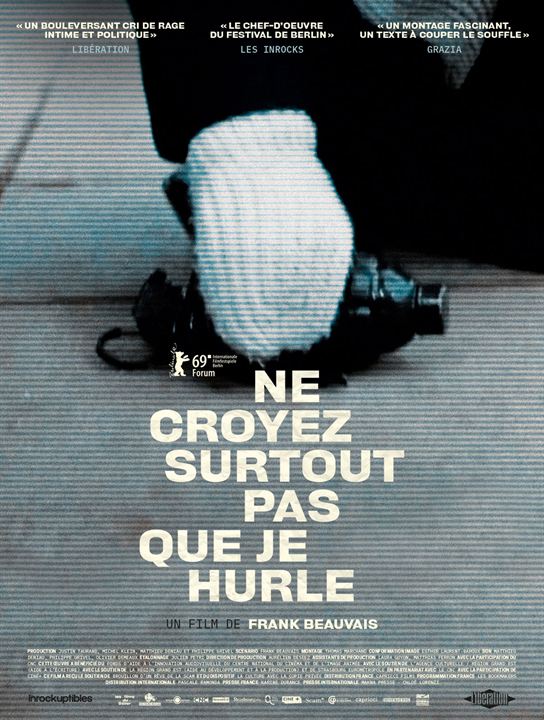 Ne croyez surtout pas que je hurle : Kinoposter