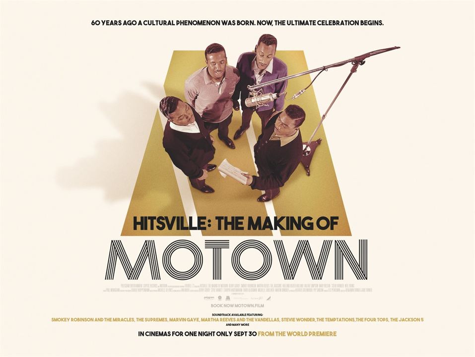 Hitsville: The Making Of Motown : Kinoposter