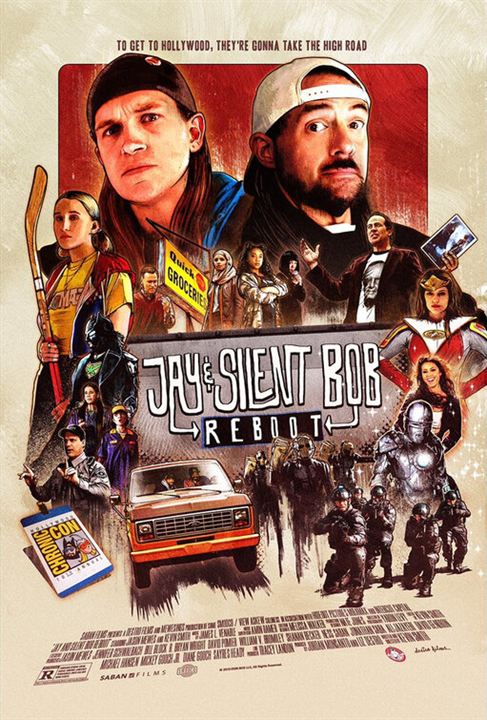 Jay & Silent Bob Reboot : Kinoposter