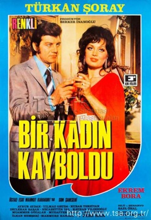 Bir Kadın Kayboldu : Kinoposter