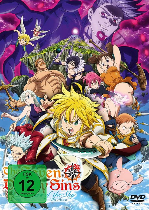 The Seven Deadly Sins: Prisoners of the Sky : Kinoposter