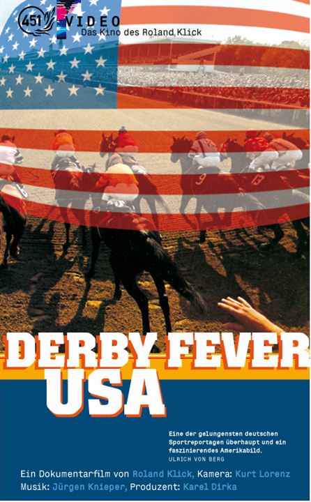 Derby-Fieber USA : Kinoposter