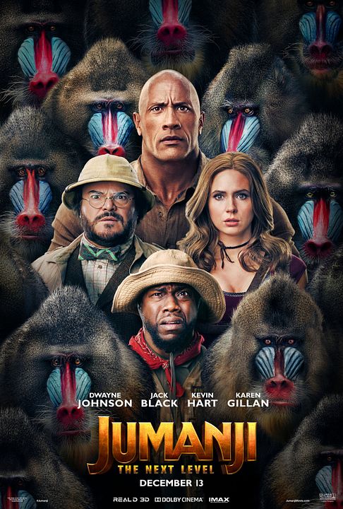 Jumanji 2: The Next Level : Kinoposter