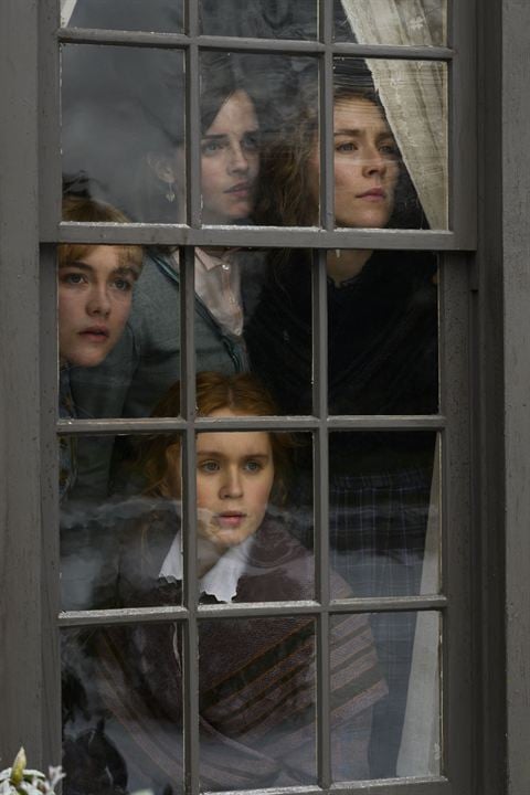 Little Women : Bild Eliza Scanlen, Saoirse Ronan, Emma Watson, Florence Pugh