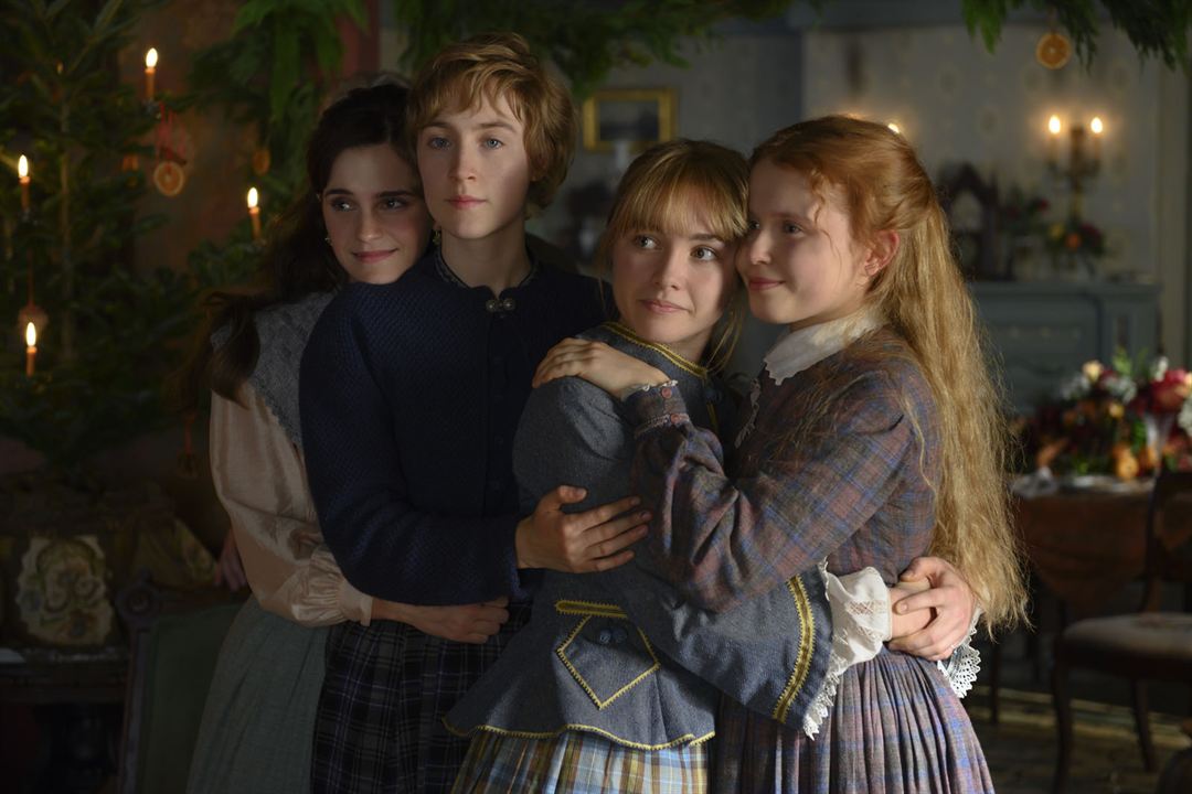 Little Women : Bild Florence Pugh, Saoirse Ronan, Emma Watson, Eliza Scanlen