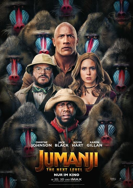 Jumanji 2: The Next Level : Kinoposter