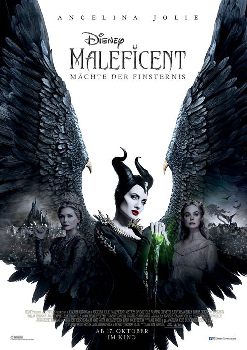 Maleficent 2: Mächte der Finsternis : Kinoposter