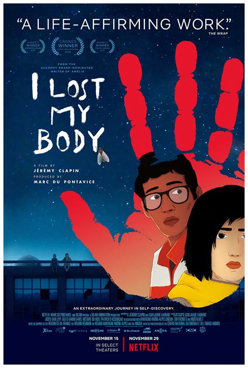 Ich habe meinen Körper verloren : Kinoposter