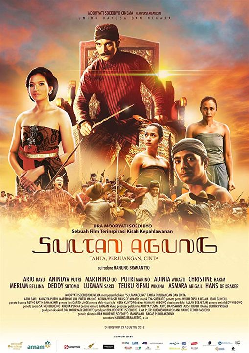 Sultan Agung: Tahta, Perjuangan, Cinta : Kinoposter