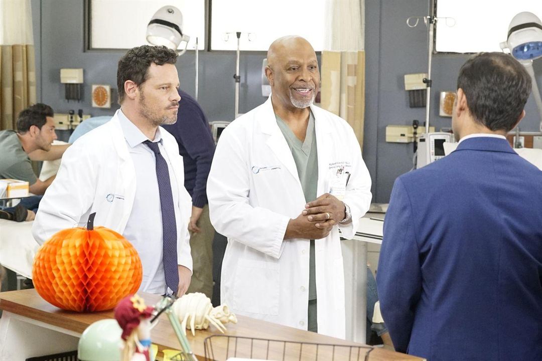 Grey's Anatomy - Die jungen Ärzte : Bild James Pickens Jr., Justin Chambers (I)