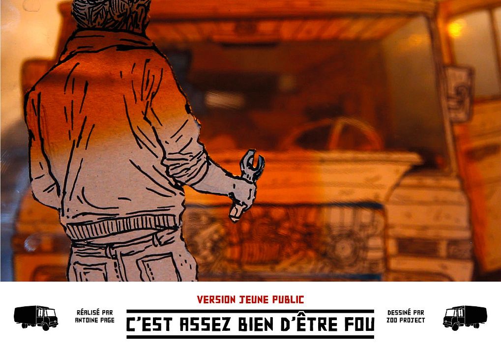 C'est assez bien d'être fou (Jeune Public) : Bild
