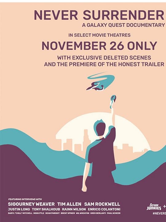 Never Surrender: A Galaxy Quest Documentary : Kinoposter