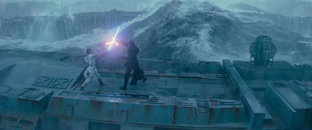 Star Wars 9: Der Aufstieg Skywalkers : Bild Adam Driver, Daisy Ridley