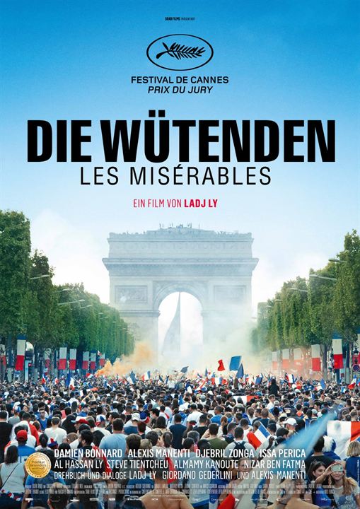 Die Wütenden - Les Misérables : Kinoposter