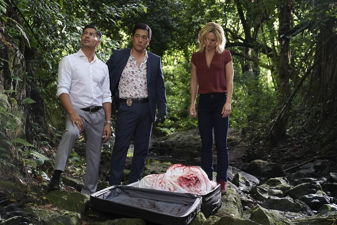 Bild Jay Hernandez, Tim Kang, Perdita Weeks