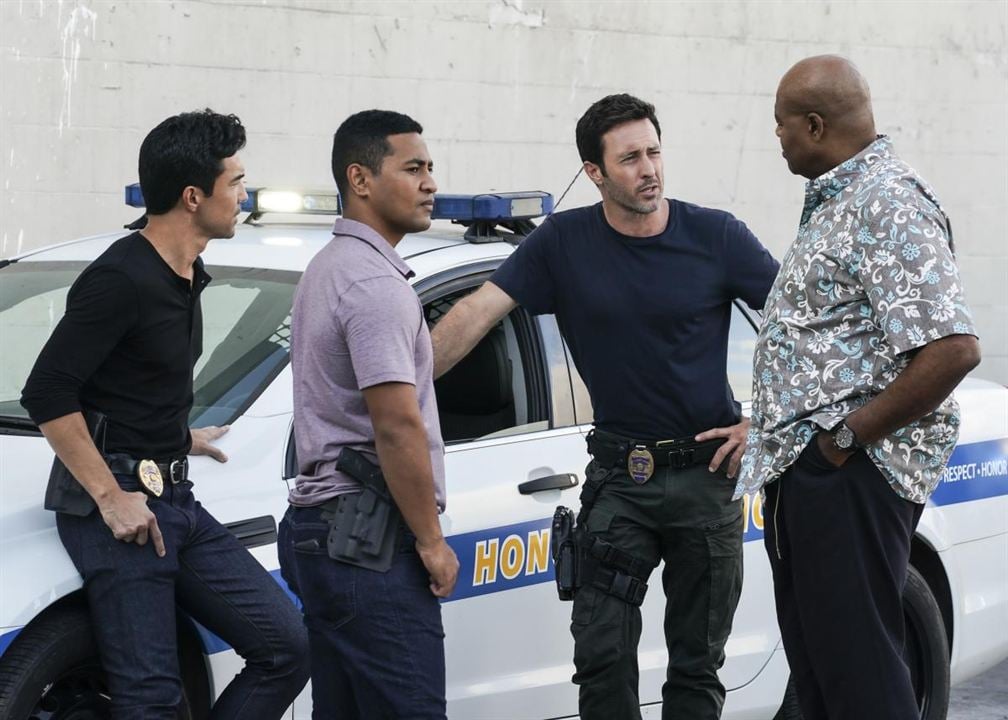 Hawaii Five-0 : Bild Beulah Koale, Ian Anthony Dale, Alex O'Loughlin, Chi McBride