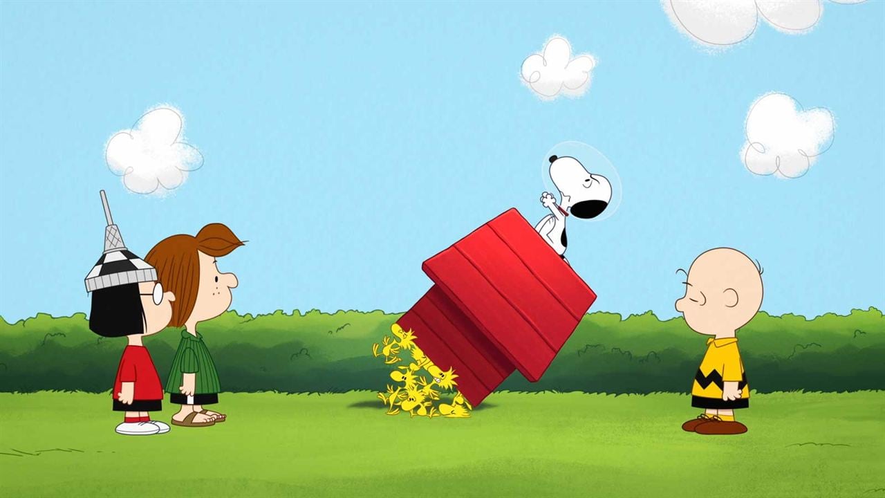 Snoopy im All : Bild