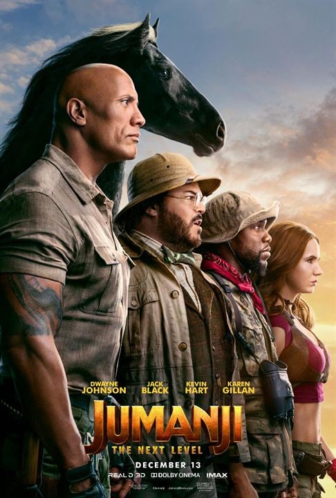 Jumanji 2: The Next Level : Kinoposter