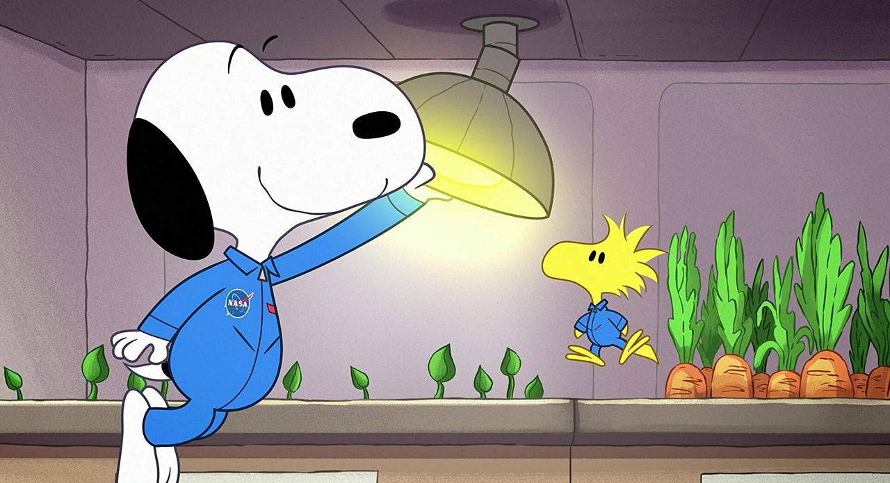 Snoopy im All : Kinoposter